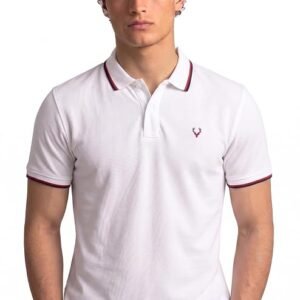 Allen Solly Men’s Solid Polo T‑Shirt | Regular Fit | Premium Cotton | Contrast Tipping Collar | Smart Casual Wear